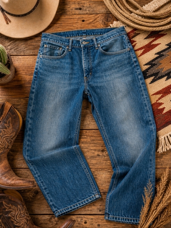 Levi's Other - Levi's 505 Blue denim Casual relaxed jeans. W34 L30